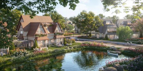 Nhà mẫu Ecopark Bến Lức Long An 5