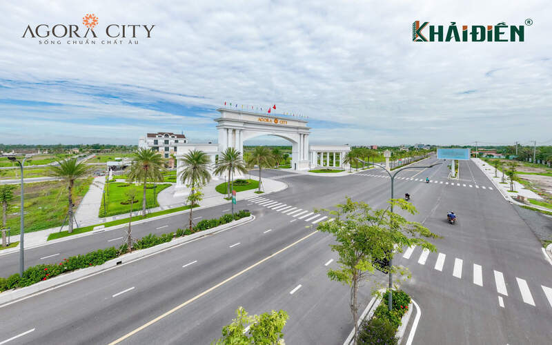 hình thực tế Agora City tháng 6 - 2
