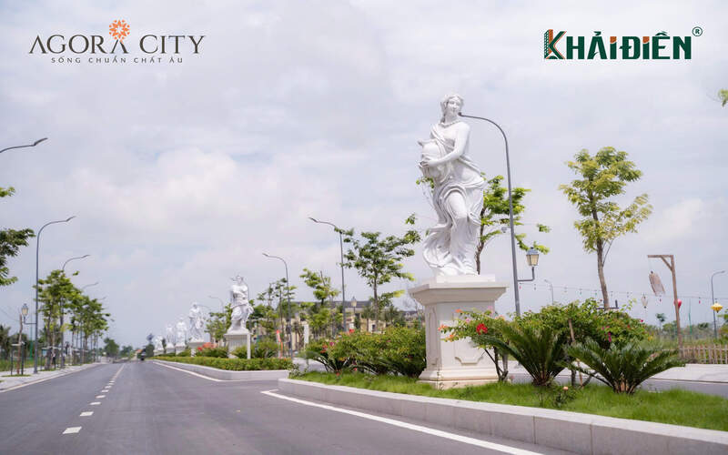 hình thực tế Agora City tháng 6 - 7
