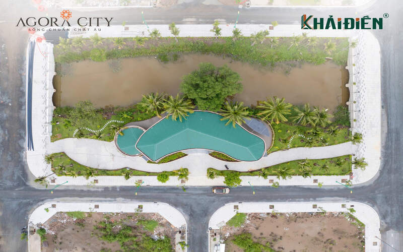 hình thực tế Agora City tháng 6 - 8