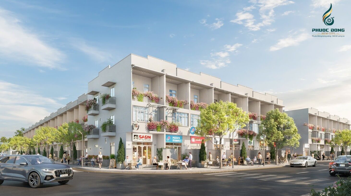 Nhà 1 trệt 2 lầu Phước Đông New City 2