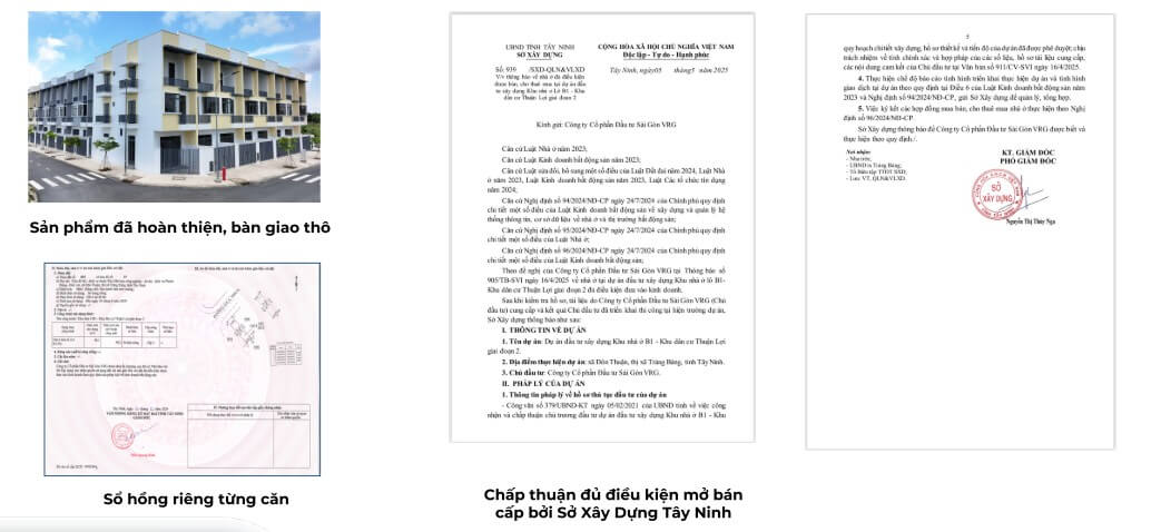 Pháp lý dự án Phước Đông New City
