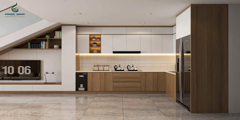 Nhà 1 trệt 1 lửng 1