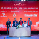 Lễ ký kết Khải Điền là đối tác phân phối chiến lược dự án Agora City 2