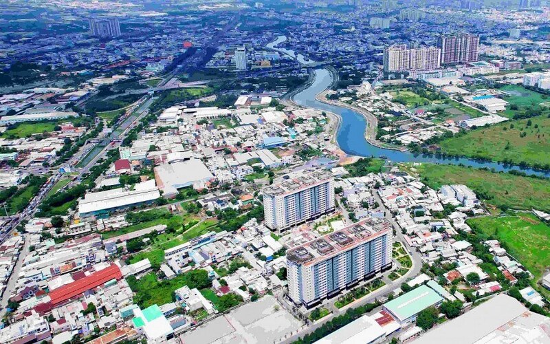 Hình ảnh thực tế dự án Conic Boulevard 8