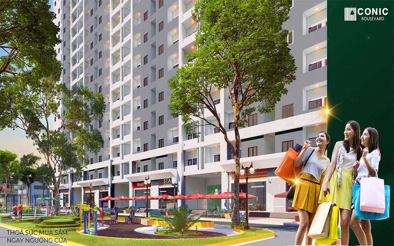Tiện ích chung cư Conic Boulevard 5