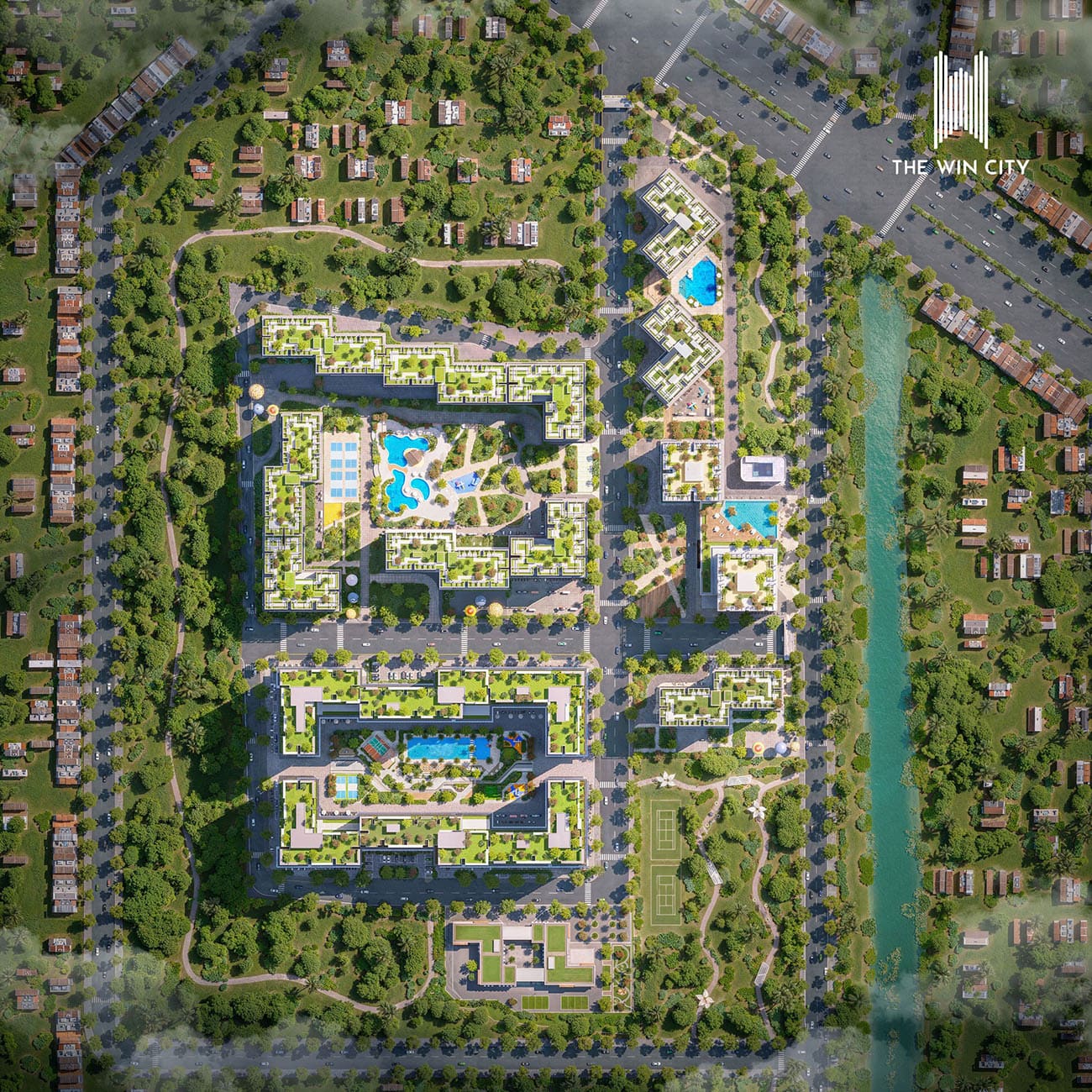 Mặt bằng The Win City Thắng Lợi