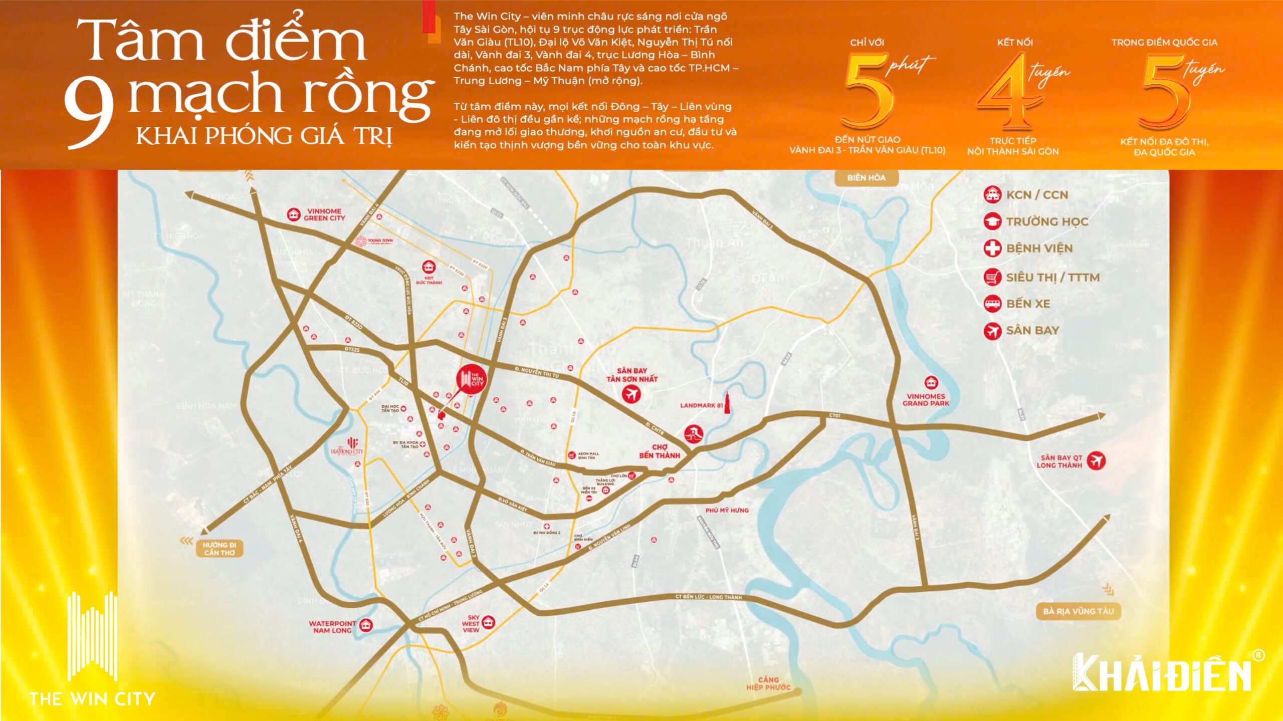 Vị trí dự án The WIn City