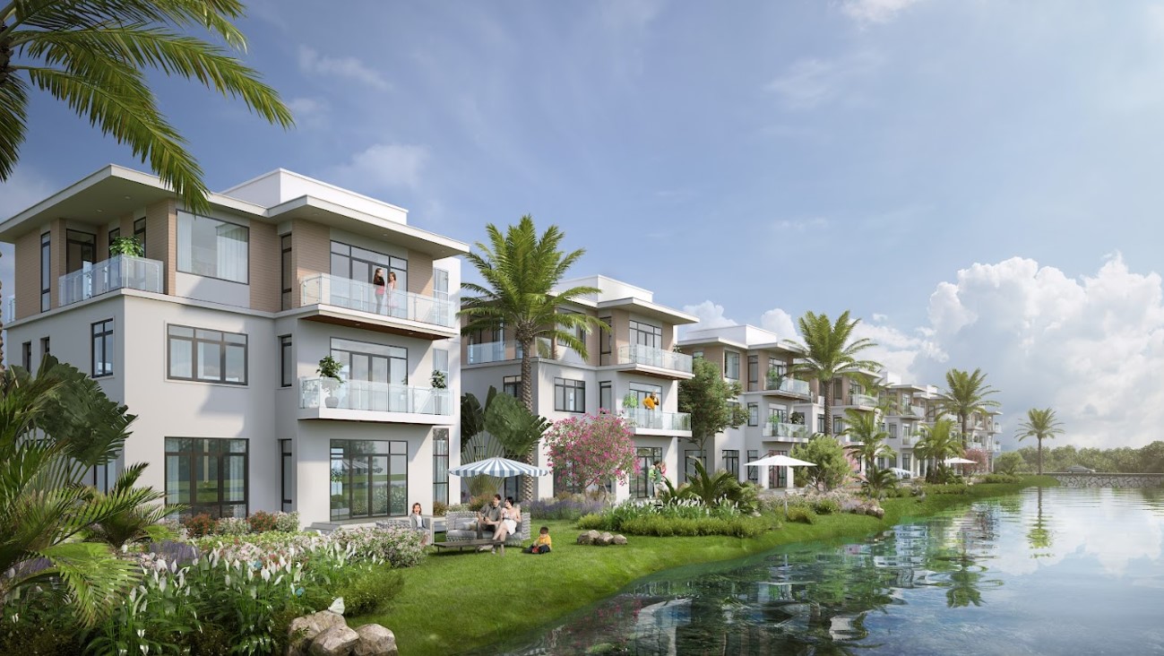 Biệt thự ven hồ T&T City Millennia