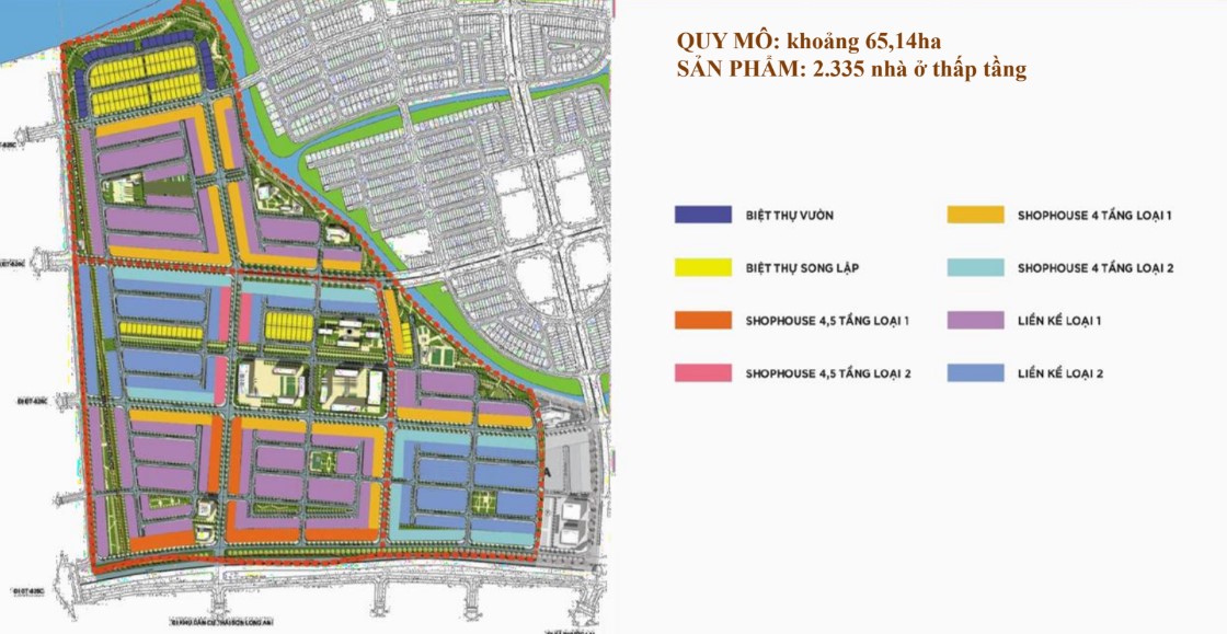 Mặt bằng T&T City Millennia Long An 3