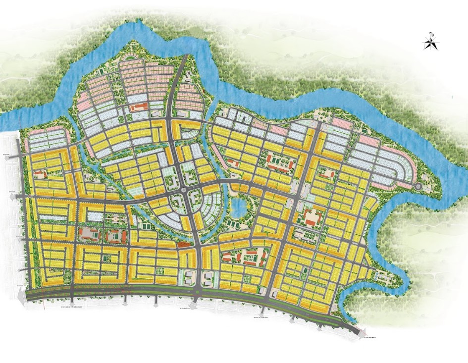 Mặt bằng T&T City Millennia Long An