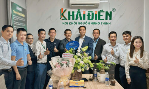 Hình ảnh lưu niệm Khải Điền Group cùng ban lãnh đạo chủ đầu tư dự án The Solia