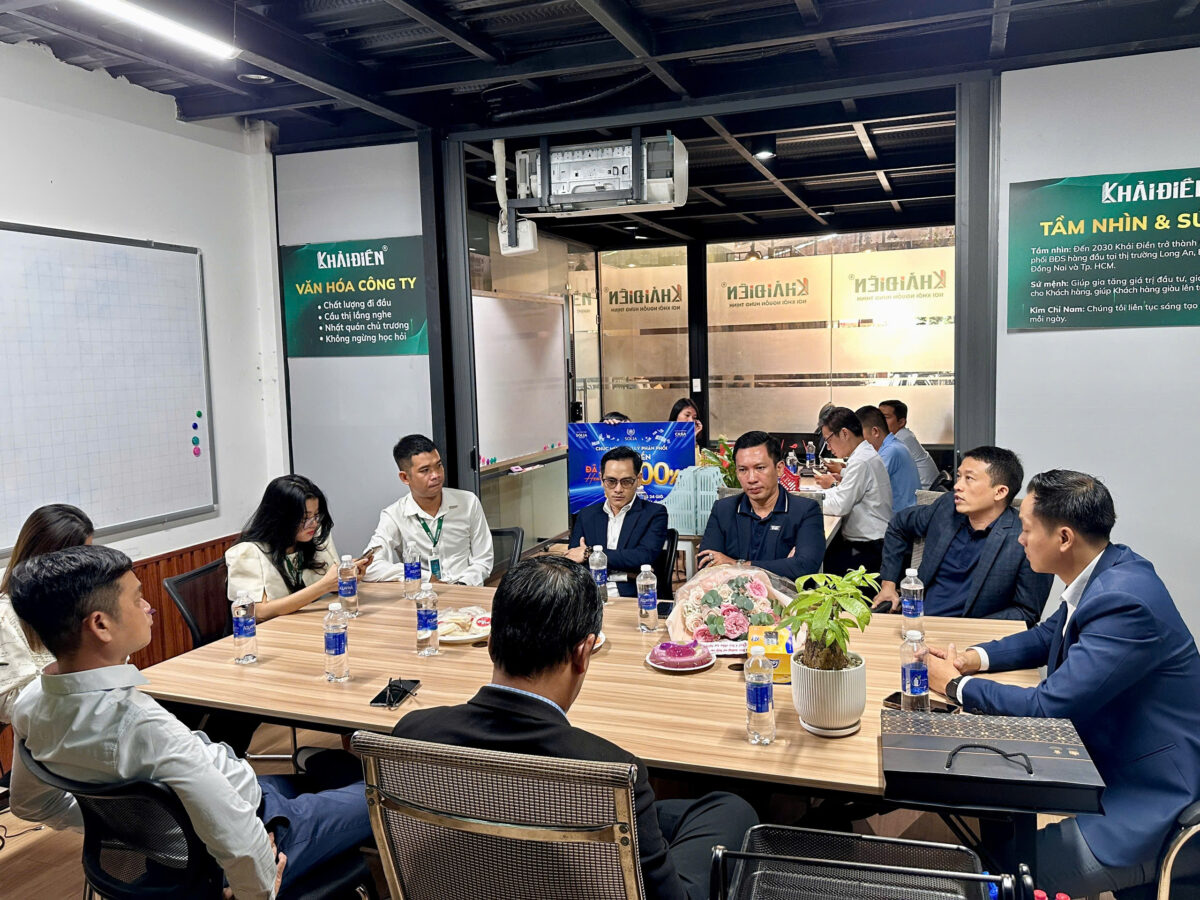 Khải Điền Group đã có buổi gặp mặt với Ban Lãnh đạo chủ đầu tư dự án The Solia Bến Lức