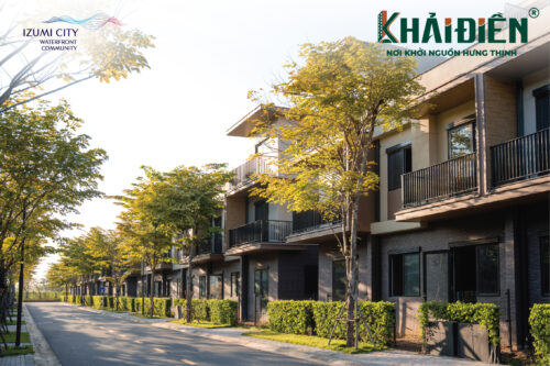 nhà phố mẫu dự án