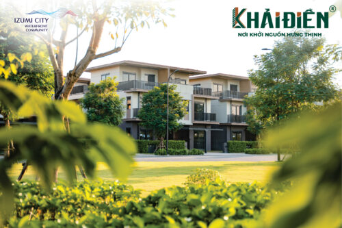 nhà phố mẫu dự án