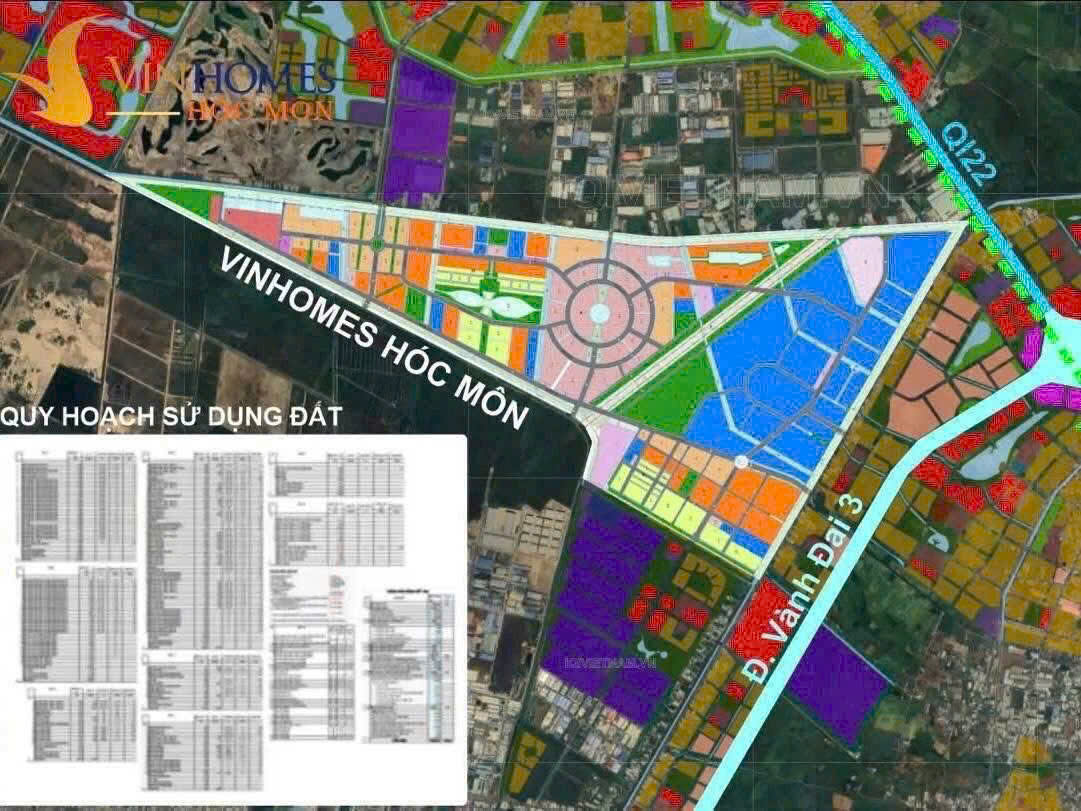 Vị trí Vin Hóc Môn 