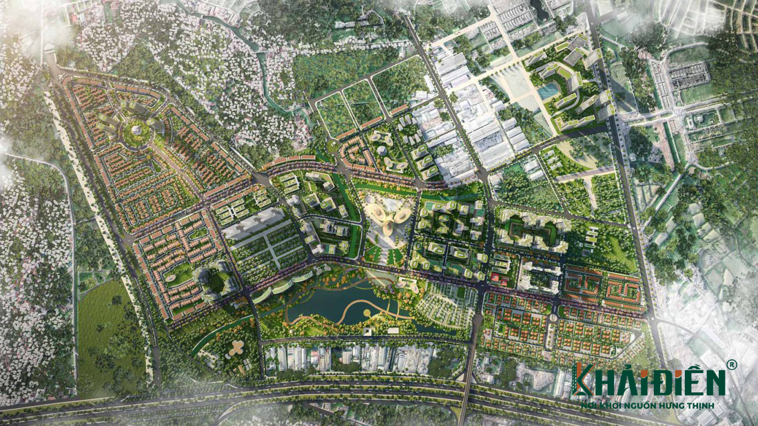 Hình vẽ mặt bằng dự án, dự kiến khởi công quý I/2026