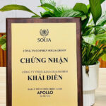 Chứng nhận đại lý phân khu Apollo - dự án The SOLIA