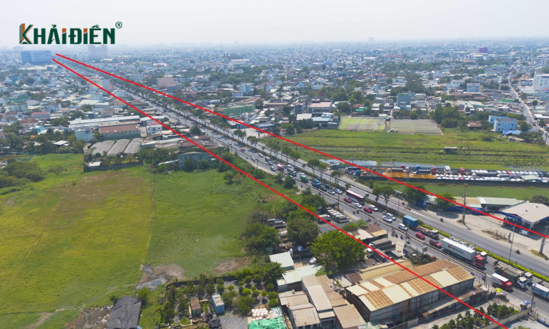 Việc mở rộng Quốc lộ 22 lên 60m giải quyết ùn tắc giao thông