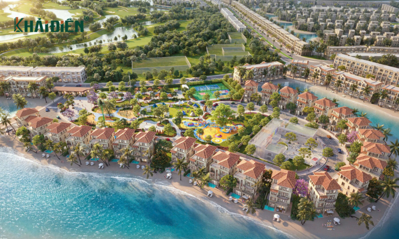 Khu biệt thự ven biển tại Vinhomes Green Paradise