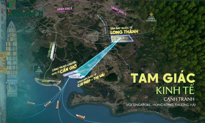 Tuyến Metro Bến Thành – Cần Giờ được xem là “đòn bẩy hạ tầng” quan trọng
