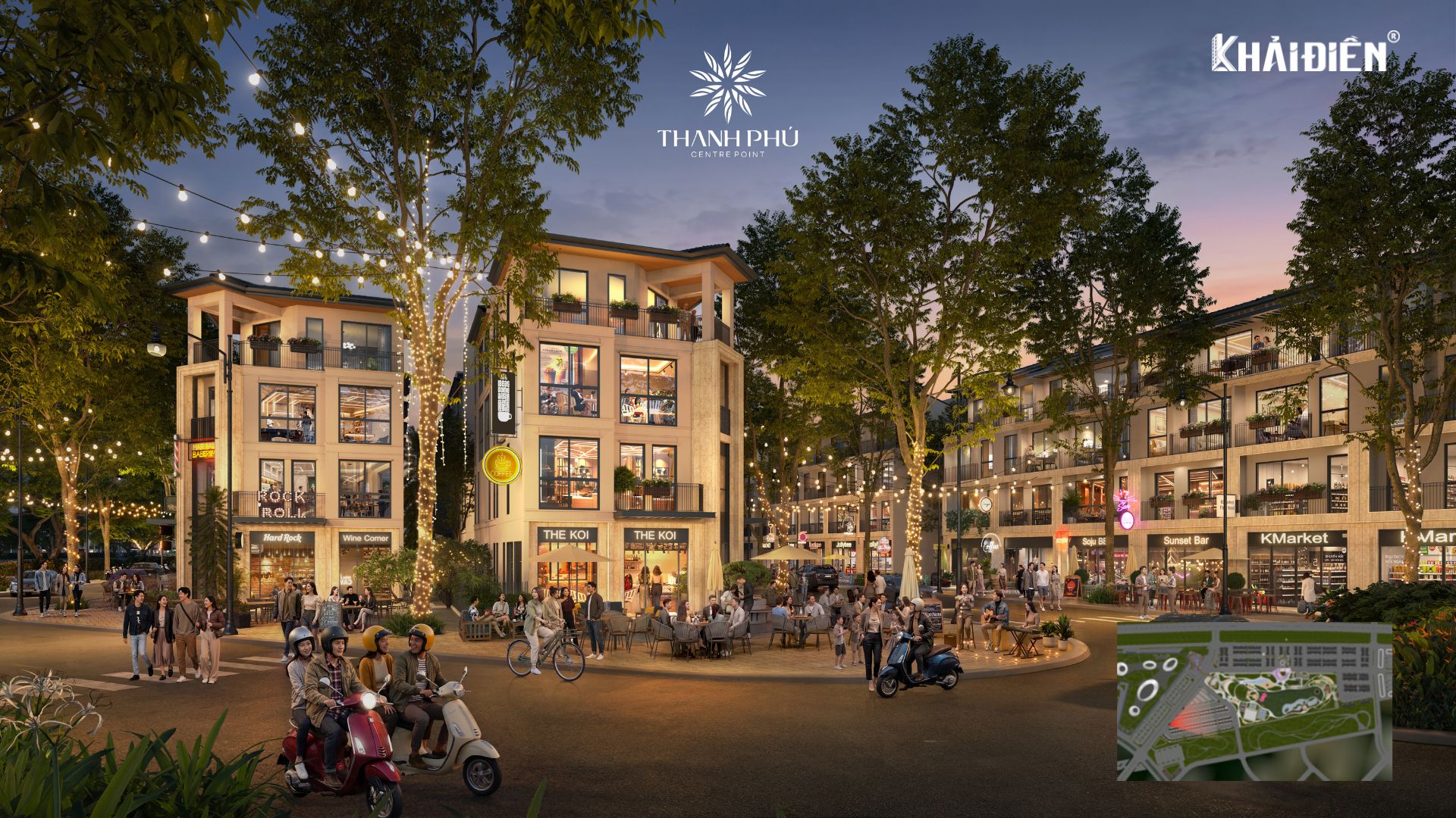 Khu phố Thanh Phú Centre Point
