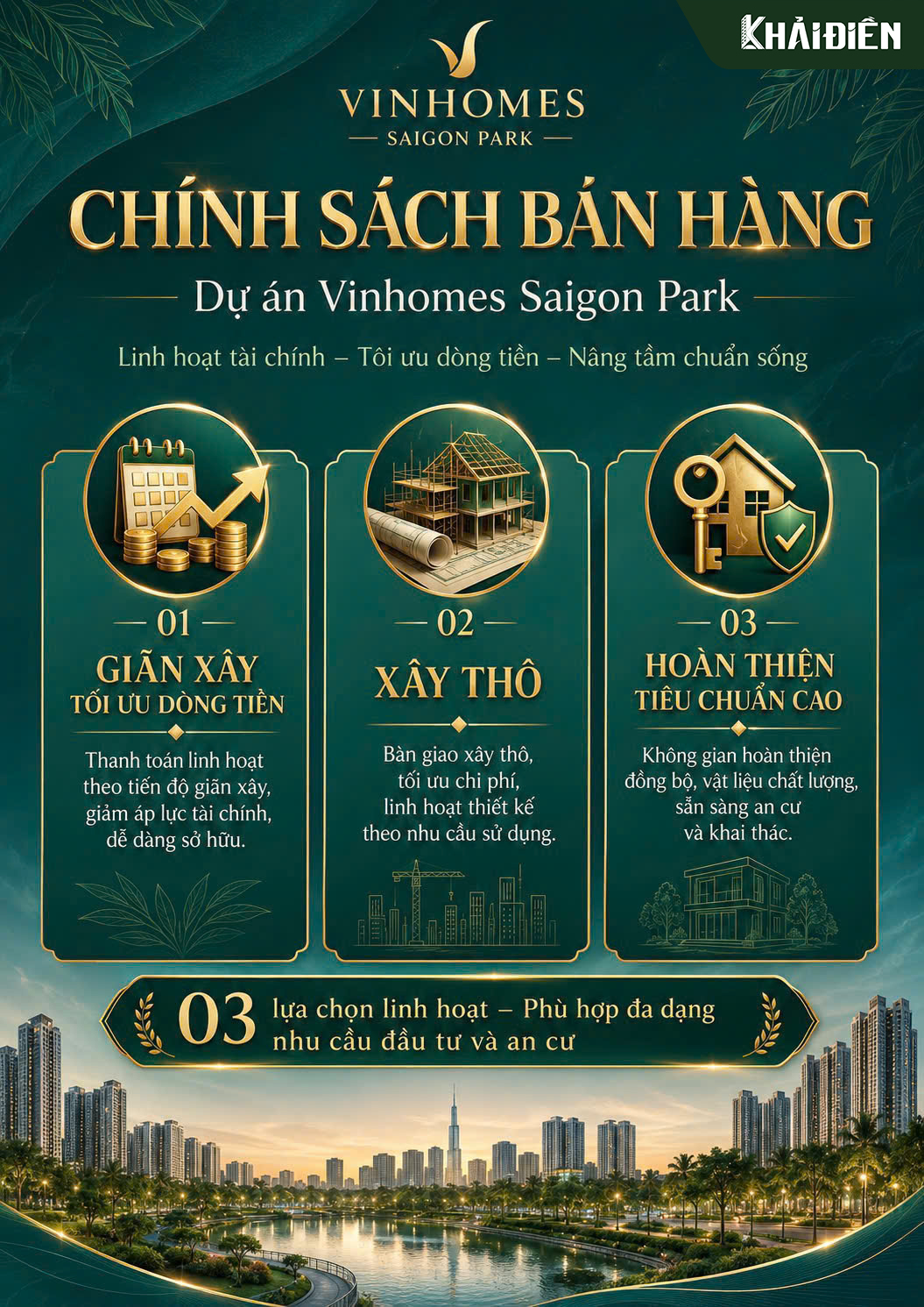 Chính sách Vinhomes Saigon Park