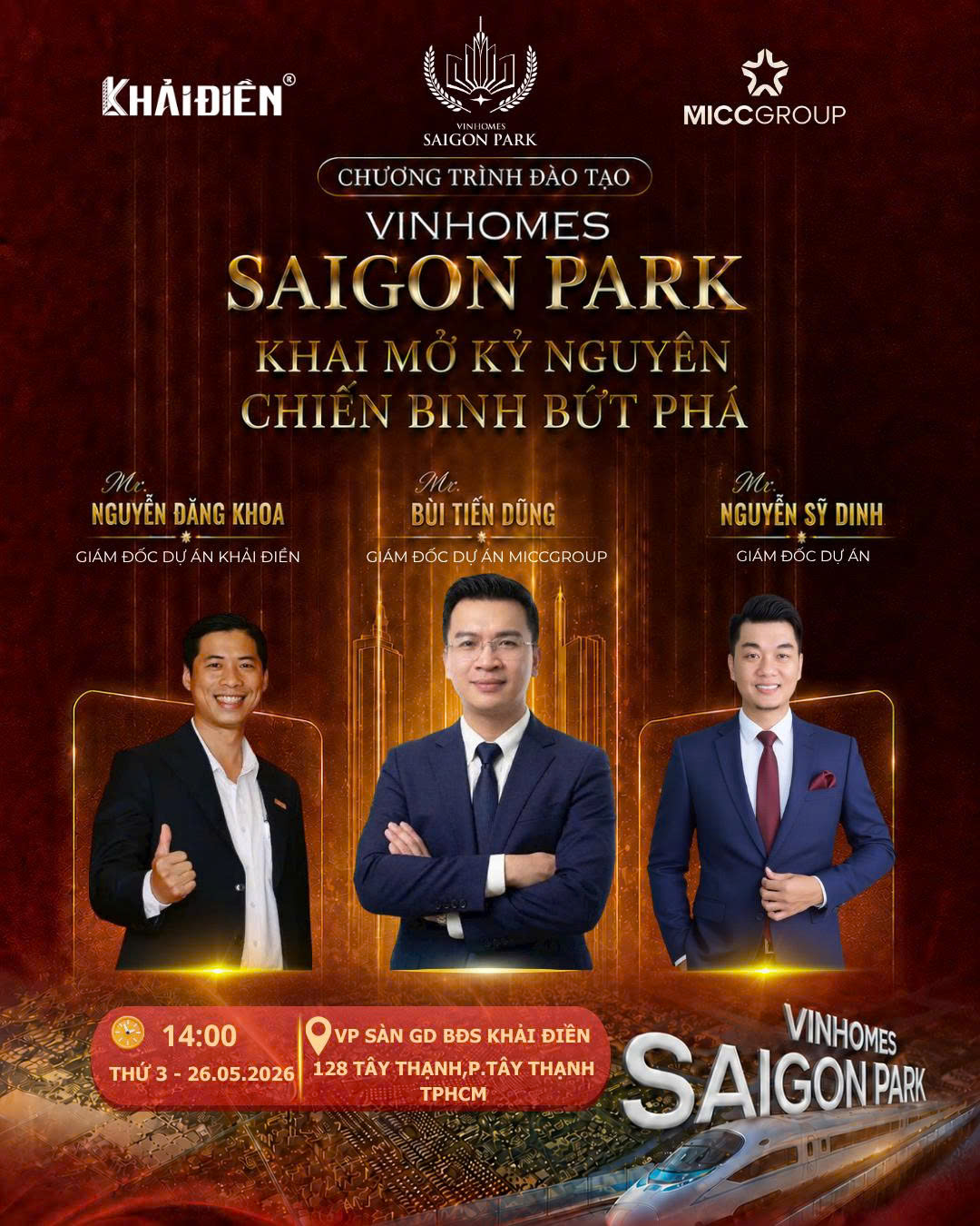Hợp tác chiến lược Vinhomes Saigon Park