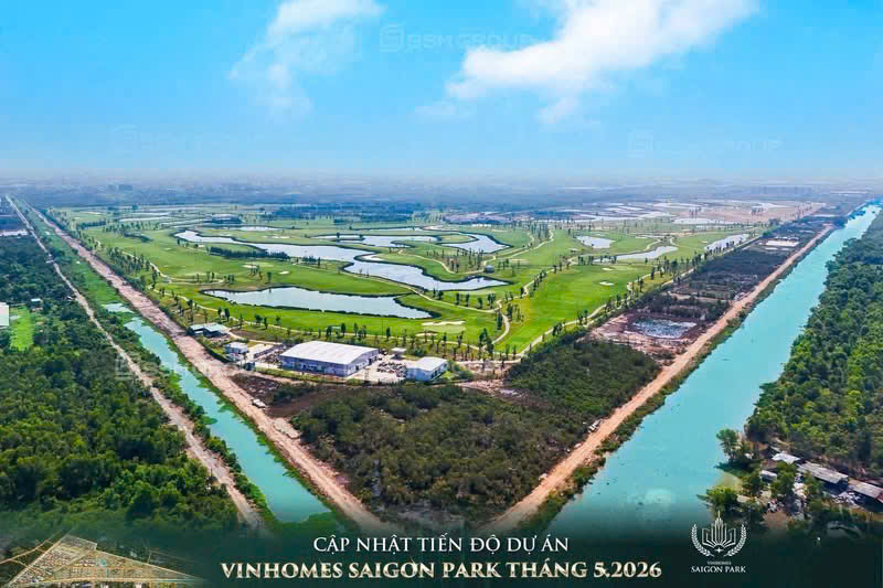 Cập nhật tiến độ Vinhomes Saigon Park