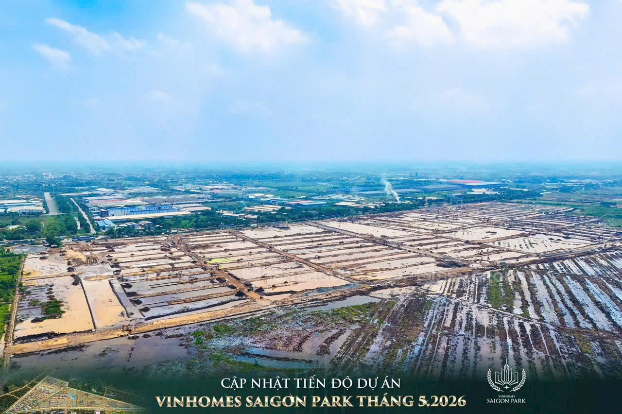 Cập nhật tiến độ Vinhomes Saigon Park