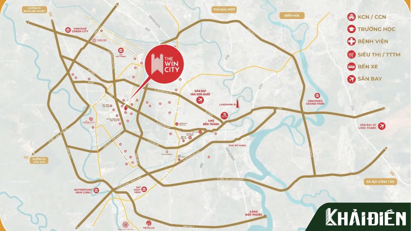Vị trí The WIn City