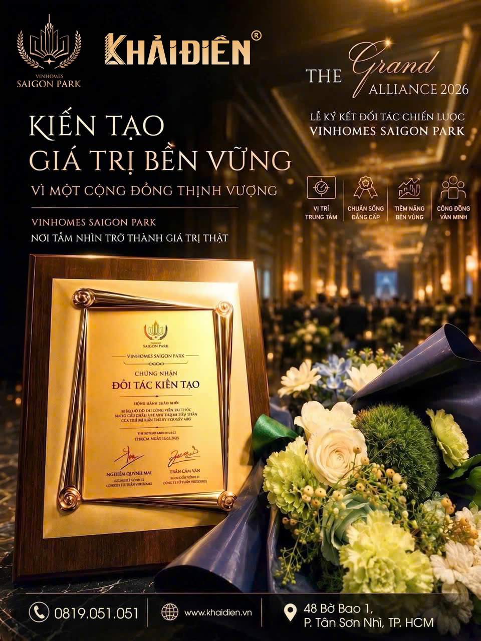 Đơn vị F1 Vinhomes Saigon Park